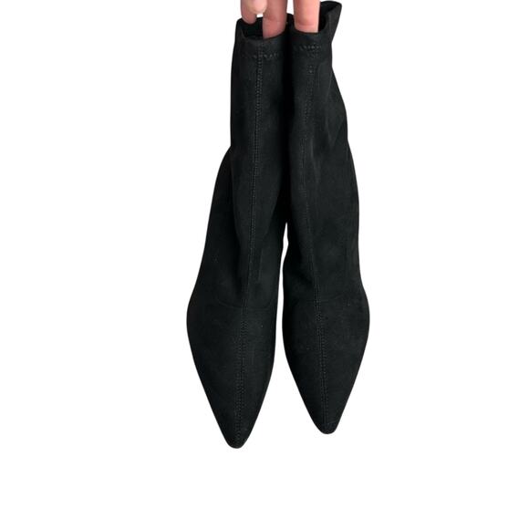 NEW Marc Fisher LTD Womens Kellen High Heel Pointed Toe Ankle Boots Shoes Black - Picture 5 of 9